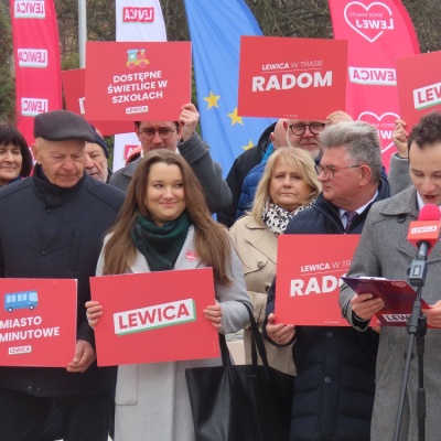 Wyborcza trasa Lewicy - Radom, dnia 07 marca 2024r.